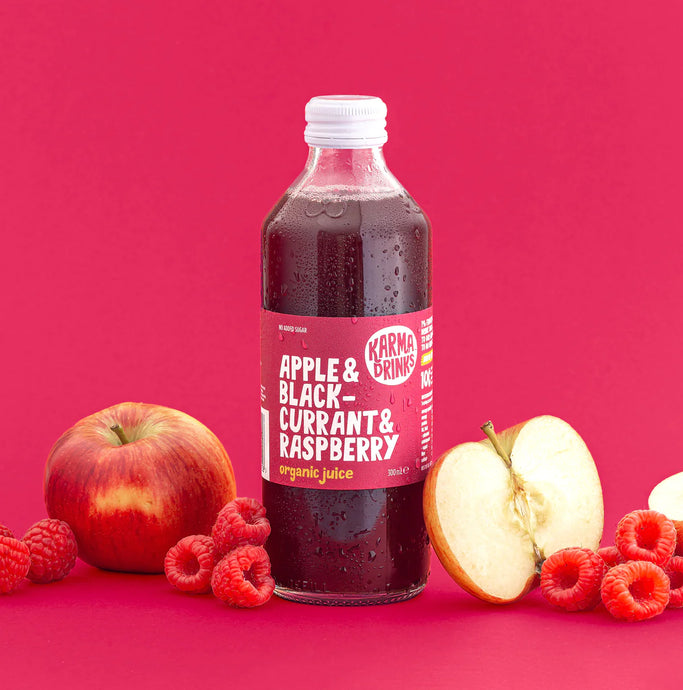 Apple. Blackcurrant & Raspberry Juice 300ml